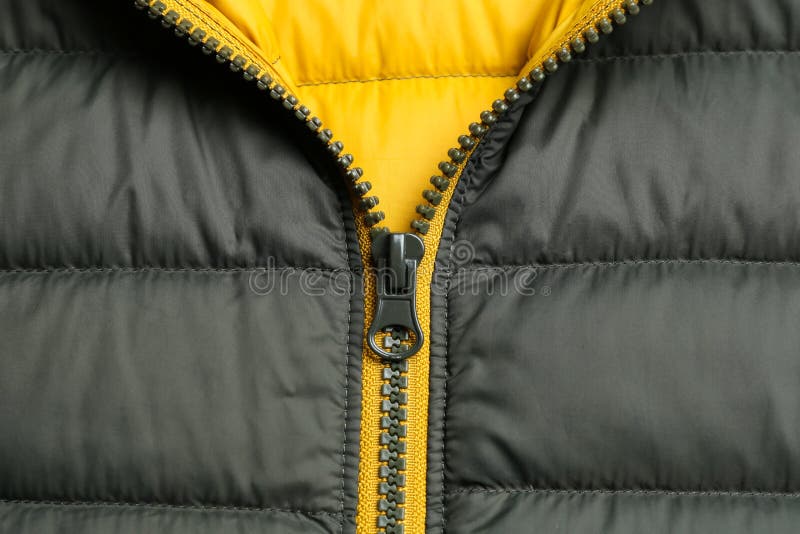jacket with zipper
