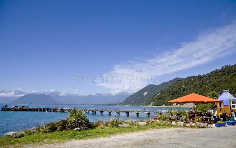 Jackson Bay New Zealand immagine editoriale. Immagine di sabbia 92504270