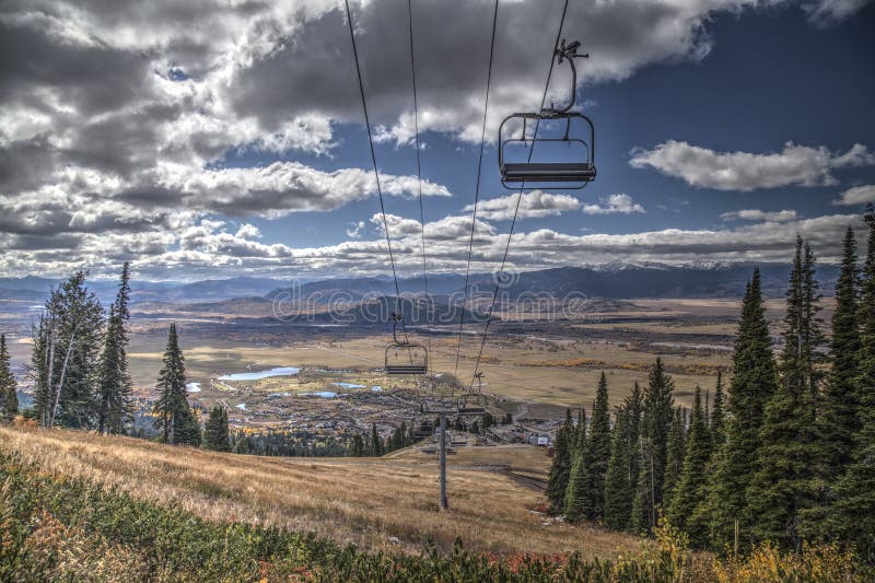 Jackson Hole Mountain royaltyfri bild Jackson Hole Mountain royaltyfri bild