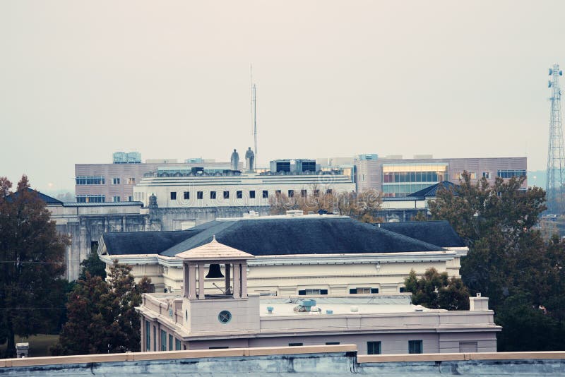 Jackson, Mississippi skyline. Taken from the roof. Jackson mississippi stock images, royalty-free photos and pictures