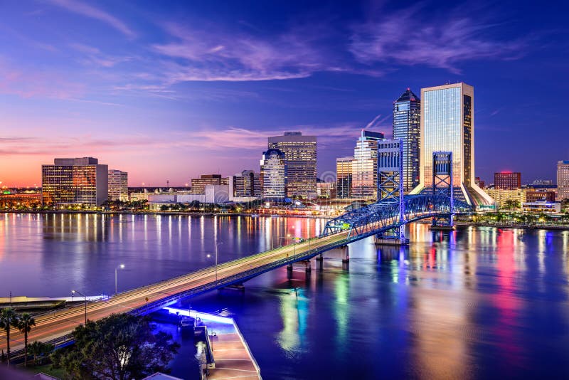Jacksonville, Florida, de V.S. stock foto's Jacksonville, Florida, de V.S. stock foto's