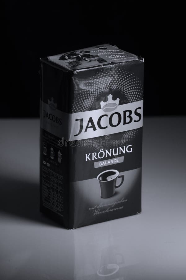 Jacobs Kronung coffee pack editorial image. Image of space 121155215