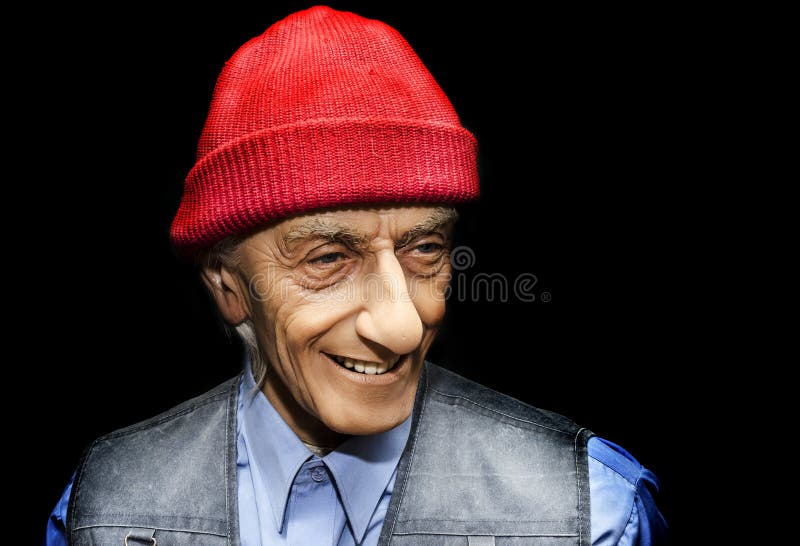 Jacques Yves Cousteau immagini stock libere da diritti Jacques Yves Cousteau immagini stock libere da diritti