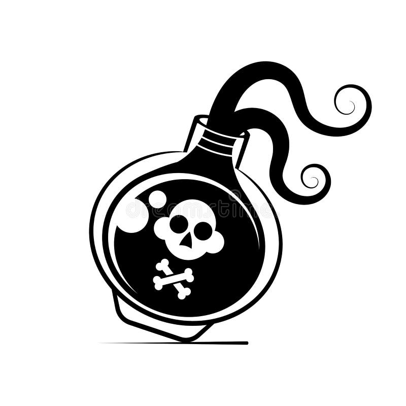 Jad W butelki Kreskowej sztuki r?ka Rysuj?cej Wektorowej ilustracji Stylowy majcheru, ?aty, druku Lub Blackwork b?ysku tatua?, royalty ilustracja Jad W butelki Kreskowej sztuki r?ka Rysuj?cej Wektorowej ilustracji Stylowy majcheru, ?aty, druku Lub Blackwork b?ysku tatua?, royalty ilustracja