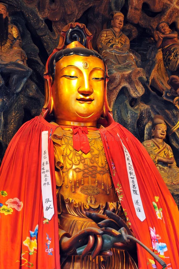 Image of Jade Buddha stock photo. Image of blue, pagoda 43236644