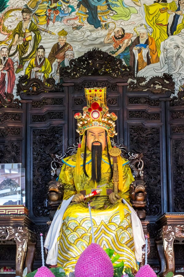 Jade Emperor stock image. Image of majestic, statue, jade 99873401