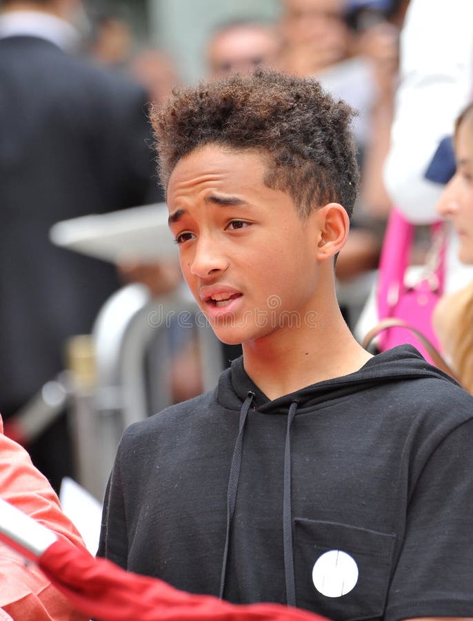 LOS ANGELES, CA - JUNE 6, 2013: Jaden Smith, son of Will Smith