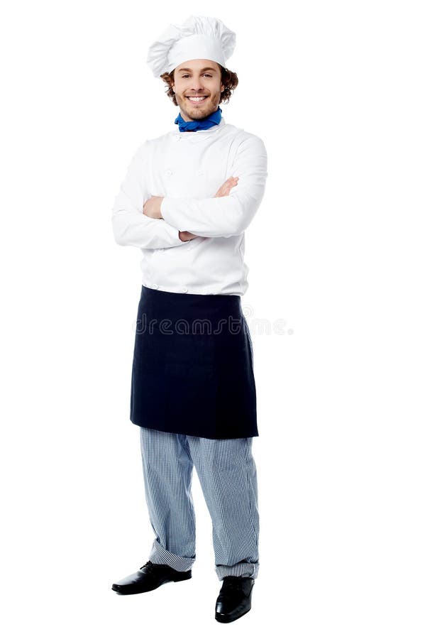 Jag är den utövande kocken här arkivfoto Jag är den utövande kocken här arkivfoto