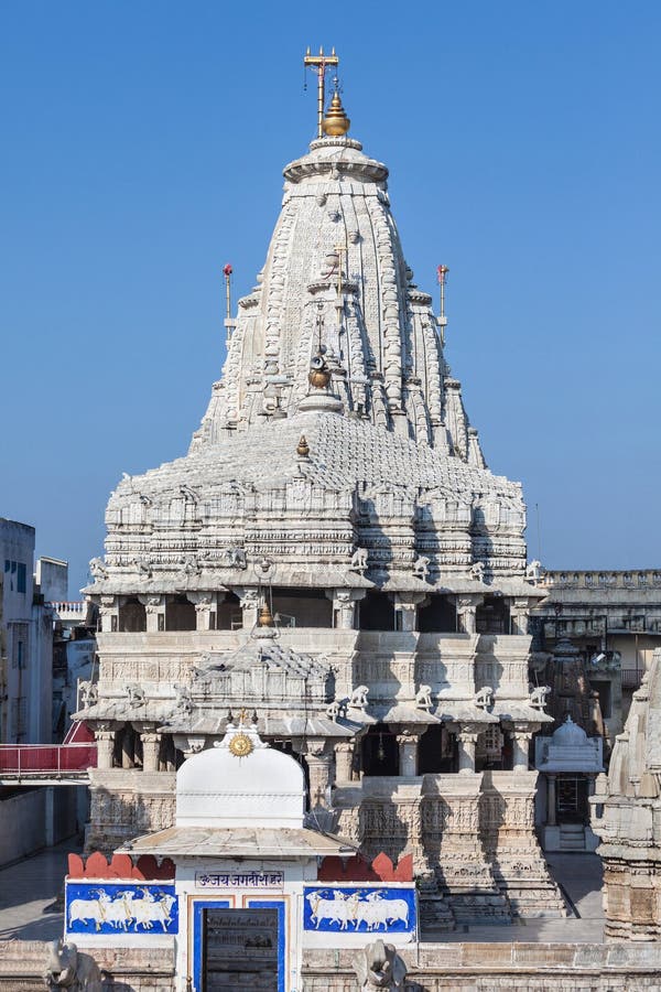 Jagdish Temple is a large Hindu temple in Udaipur, India. Jagdish Temple is a large Hindu temple in Udaipur, India