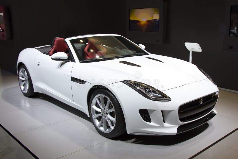 Jaguar F tipo immagini stock libere da diritti Jaguar F tipo immagini stock libere da diritti