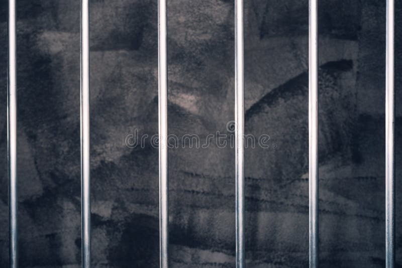 Jail bars, empty dark prison cell royalty free stock images Jail bars, empty dark prison cell royalty free stock images
