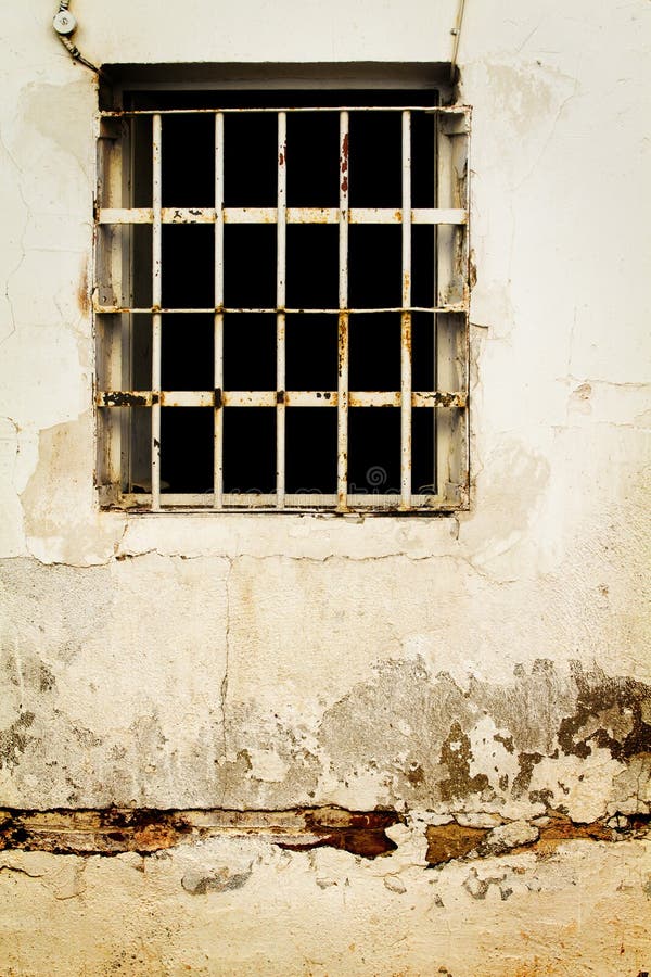 Jail like old window