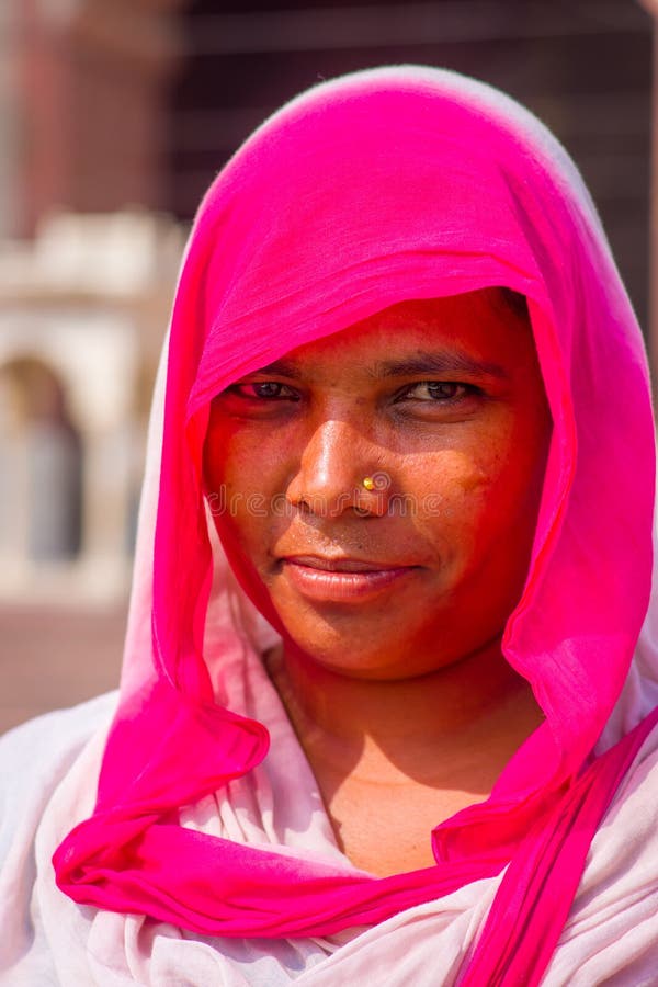 Jaipur, India - September 19, 2017: Portrait of a Beautiful Indian ...