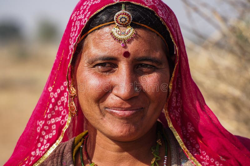 Jaisalmer, India - Dec 30, 2019: Beautiful Dressed Women in Jaisalmer ...