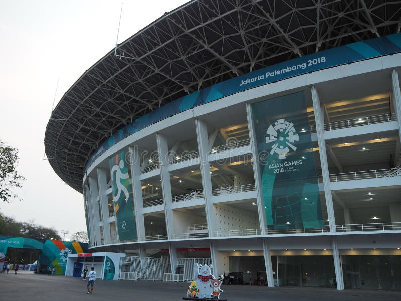 GBK Sports Complex in Senayan. Editorial Stock Image - Image of