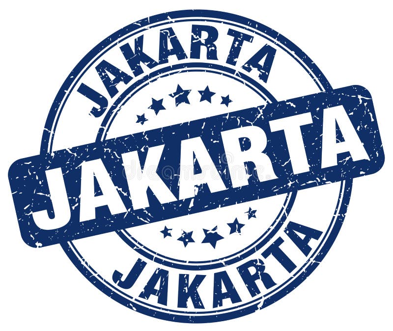 Jakarta Stamp Rubber Grunge Stock Vector - Illustration of isolated