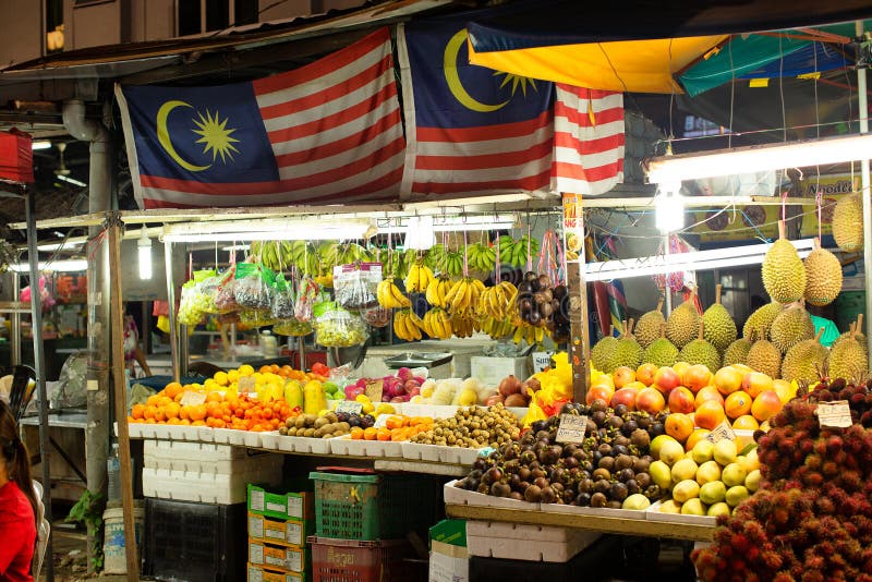 Jalan Alor Street Food Night Market Editorial Stock Photo - Image of