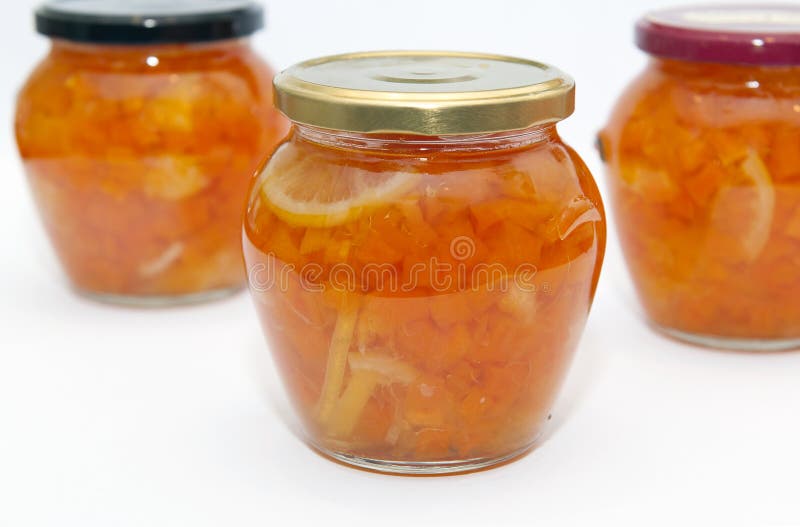 Jam in jar stock photo. Image of fruit, exotic, natural 36177264