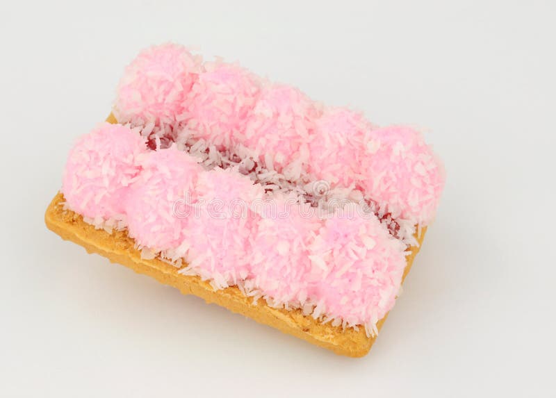 Jam Mallow Biscuits stock image. Image of raspberry 234095979