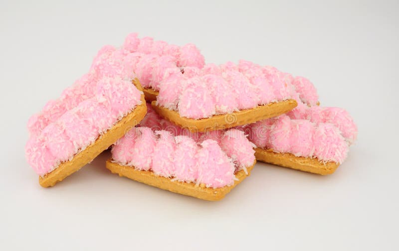 Jam Mallow Biscuits stock image. Image of jelly, dessert 234096043