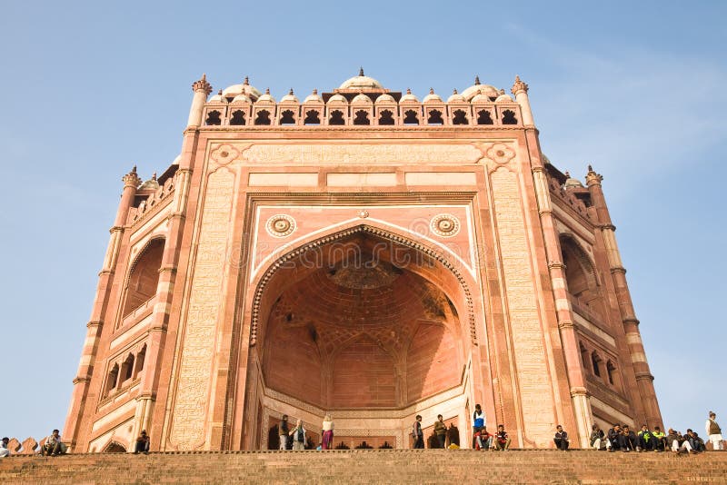 Jama Masjid, Fatehpur Sikri, Inde photographie stock libre de droits Jama Masjid, Fatehpur Sikri, Inde photographie stock libre de droits