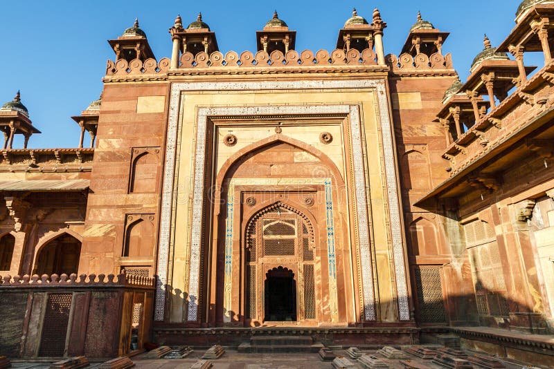 Jama Masjid Mosque in Fatehpur Sikri, Agra, Uttar Pradesh, India, Asia