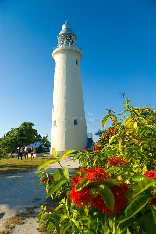 Jamaica Lighthouse stock photo. Image of negril, blue 3860736