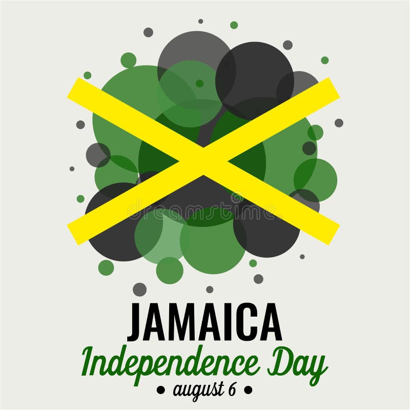 Jamaïca-onafhankelijkheidsdag royalty-vrije illustratie Jamaïca-onafhankelijkheidsdag royalty-vrije illustratie