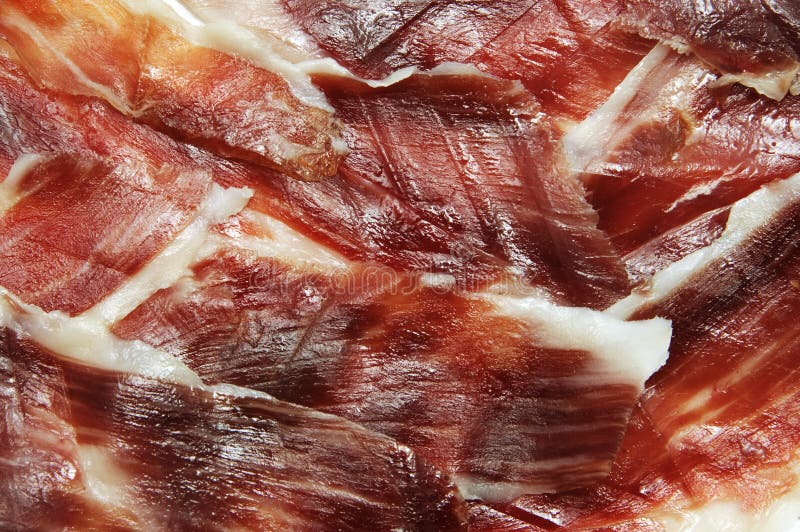 Jambon de Serrano images libres de droits Jambon de Serrano images libres de droits