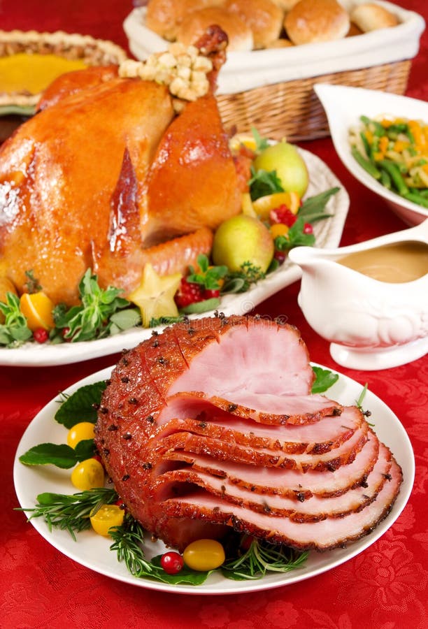 Jambon glacé par miel Jambon glacé par miel