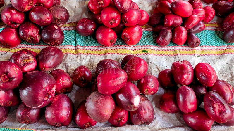 Jambu Air is sold in traditional markets
