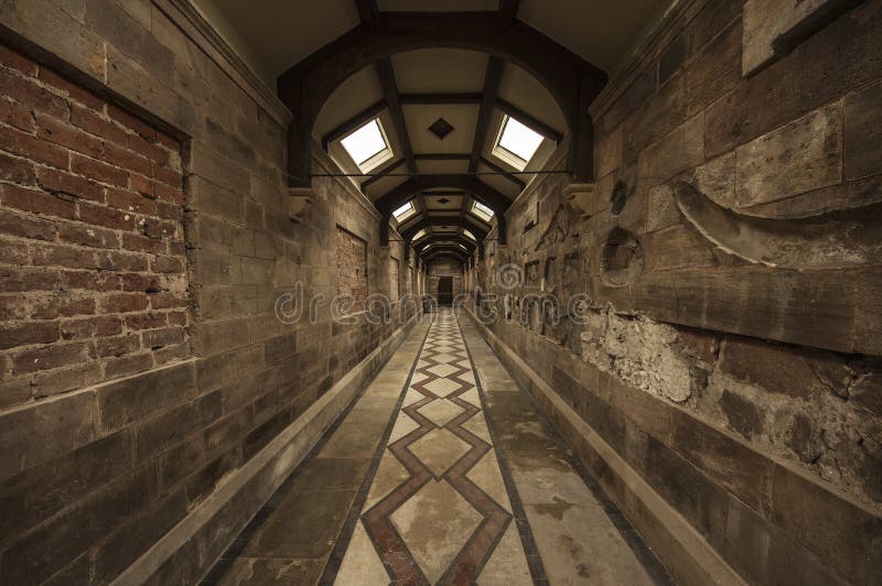 James Batemen's Geological Gallery at Biddulph Grange, Biddulph, Stoke-on-Trent, England