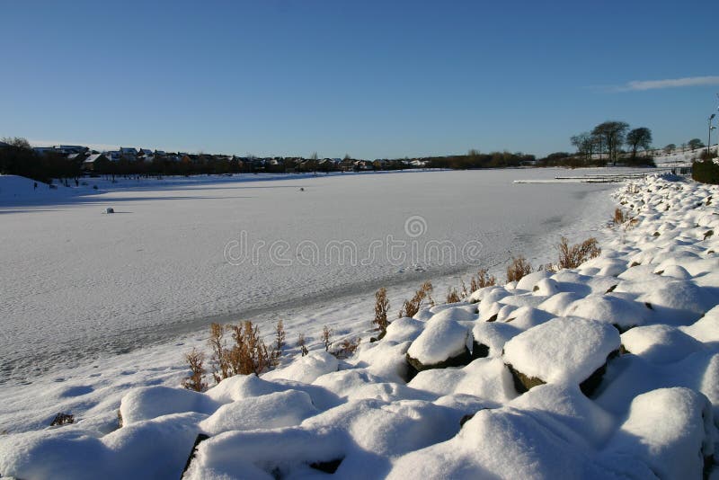 James Hamilton Heritage Park im Schnee stockfotos James Hamilton Heritage Park im Schnee stockfotos
