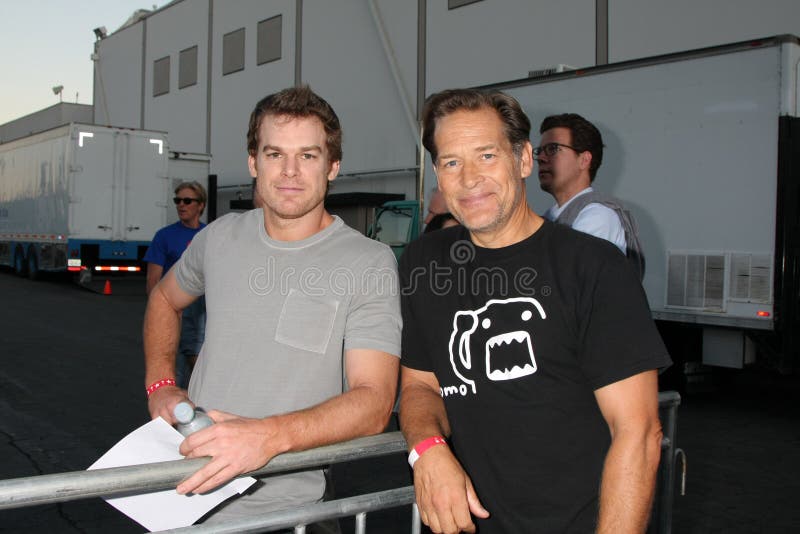 James Remar, Michael C. Hall stockbilder James Remar, Michael C. Hall stockbilder