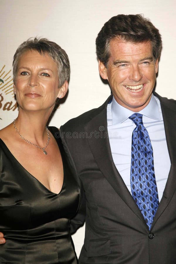 Jamie Lee Curtis,Pierce Brosnan Editorial Stock Image Image of