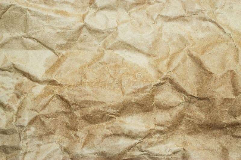 Jammed blank sheet of old paper royalty free stock photography