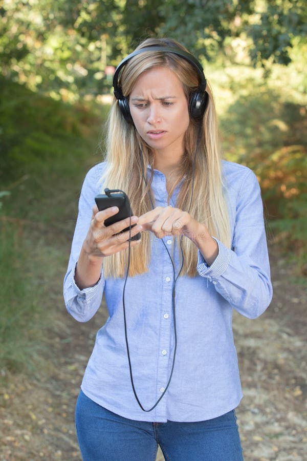 Jamming with the signal royalty free stock image