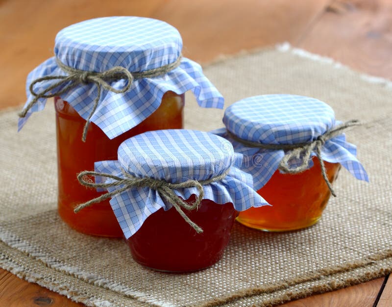 Jams Jellies Glass Jars Stock Photos Free & RoyaltyFree Stock Photos
