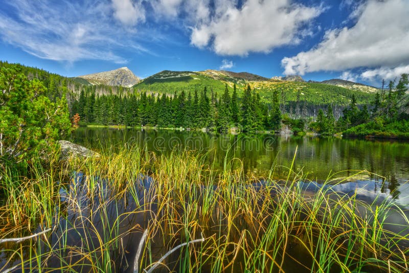 Jamské pleso ve Vysokých Tatrách