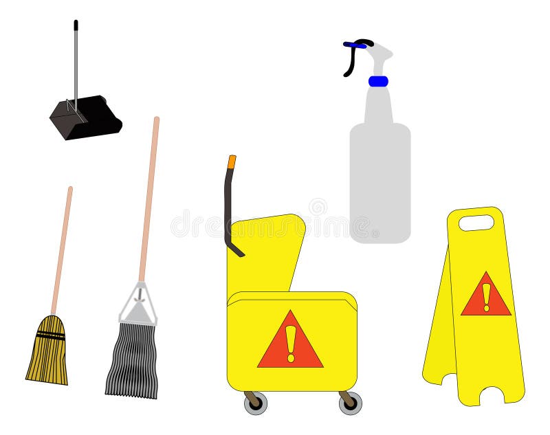 Broom Mop Stock Illustrations – 14,525 Broom Mop Stock Illustrations,  Vectors & Clipart - Dreamstime