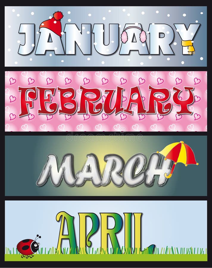 Januari februari maart april