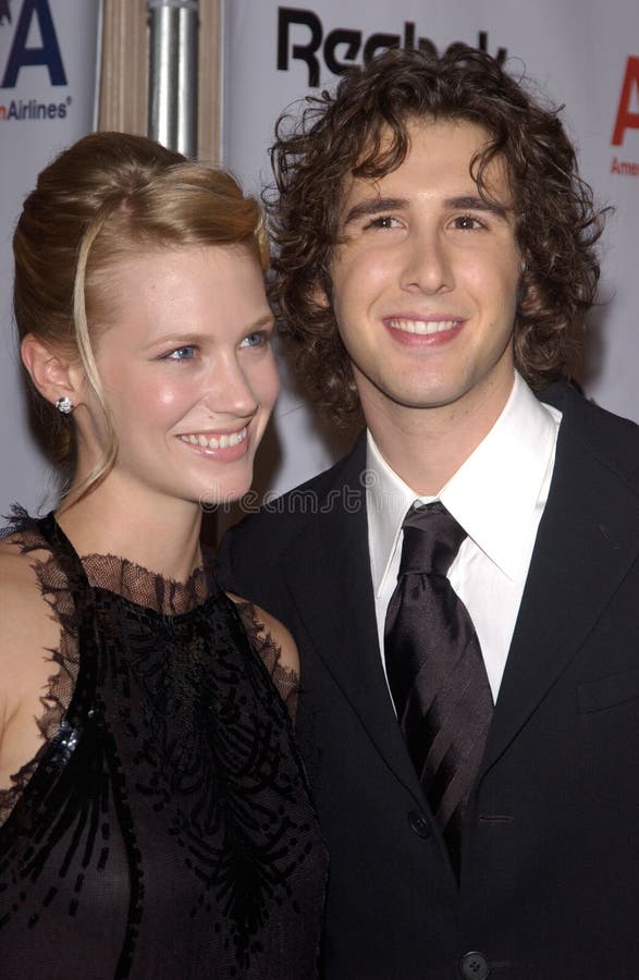 January Jones,Josh Groban editorial image. Image of raising 27213835