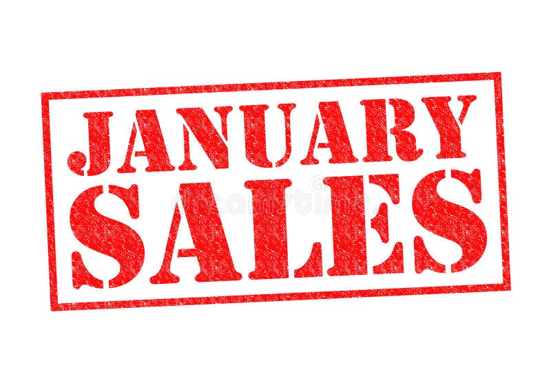 The january sales started and when