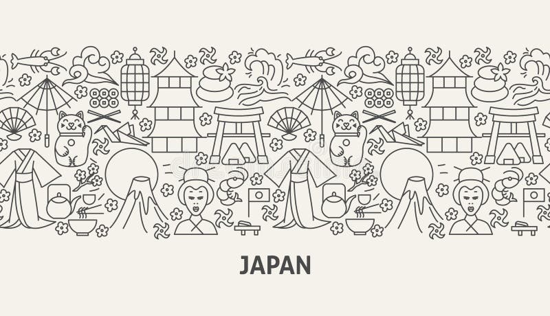 Japan Banner Concept vector illustration
