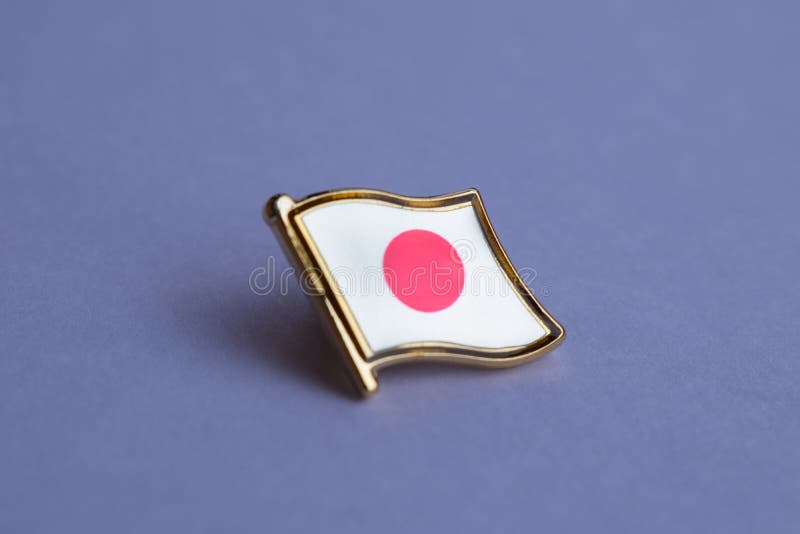 Japan Flag Lapel Pin Badge Tokyo 