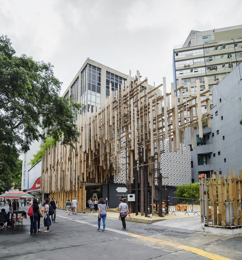 Japan House, Sao Paulo SP Brazil Editorial Photography - Image of ...