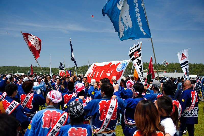 Japan Kite Festival 01 editorial photo. Image of costume 19240101