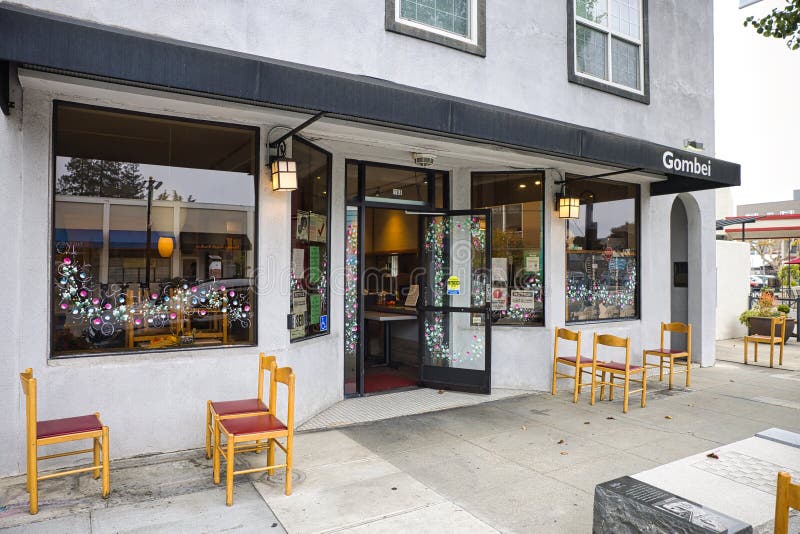 Japan town in San Jose editorial stock image. Image of logo 268501824