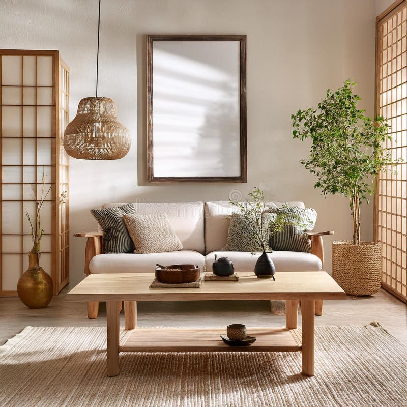 25 Japandi Living Room Ideas That Blend Scandi Simplicity and Japanese ...