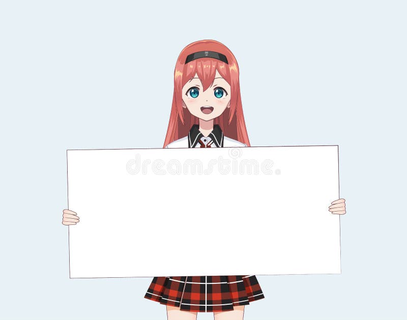 Featured image of post Anime Character Holding Up Sign Welcome back to honey s anime astrology